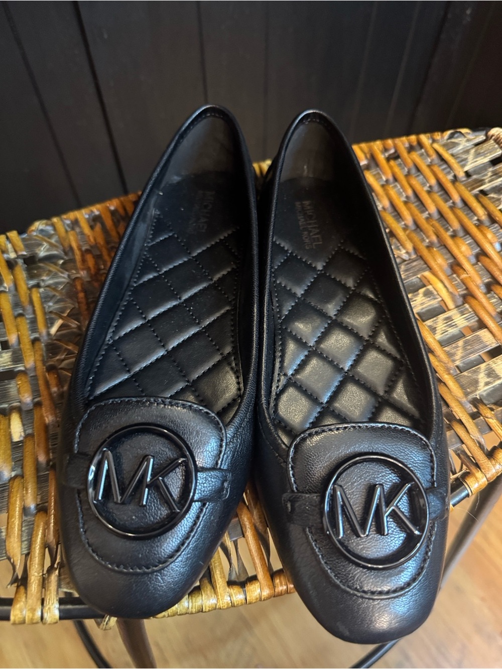Michael Kors Ballet Flats Black Sz 5.5
